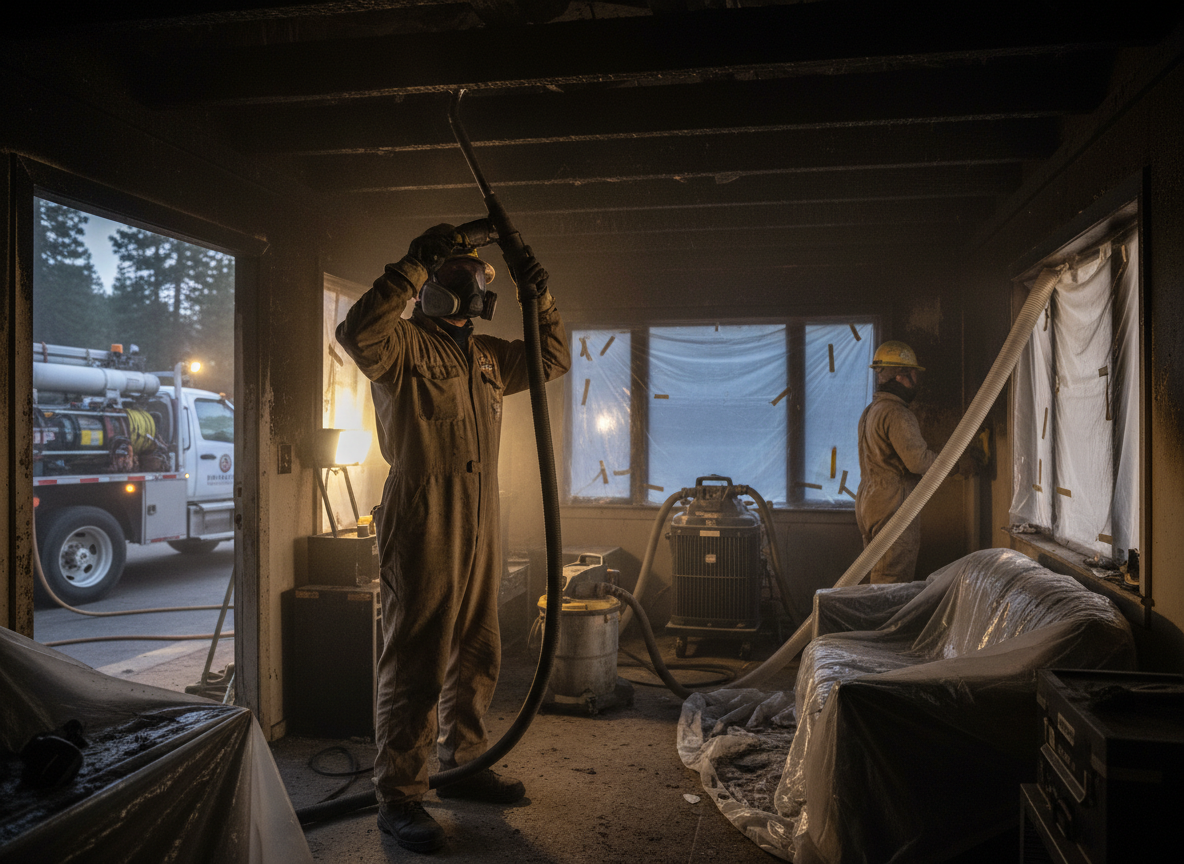 24 hour fire restoration in Rimforest
