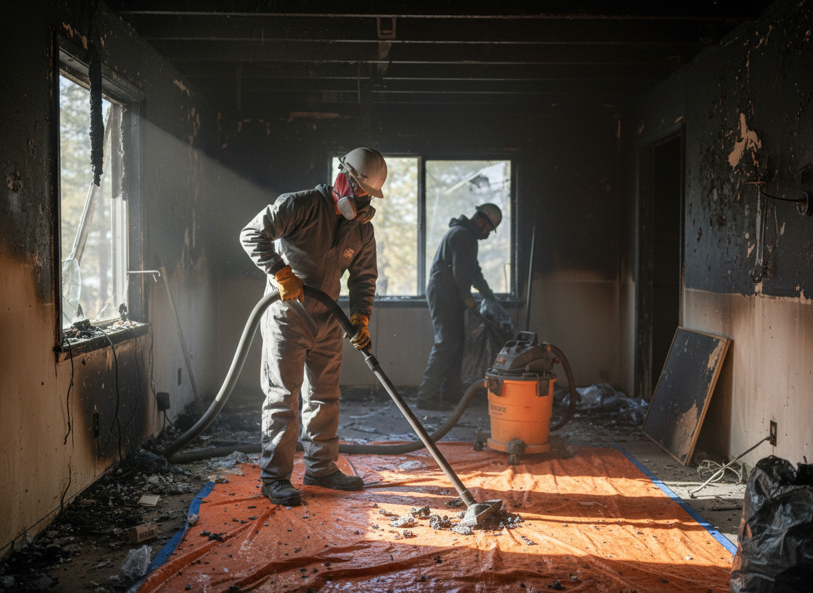 Fire Damage Restoration in Devore