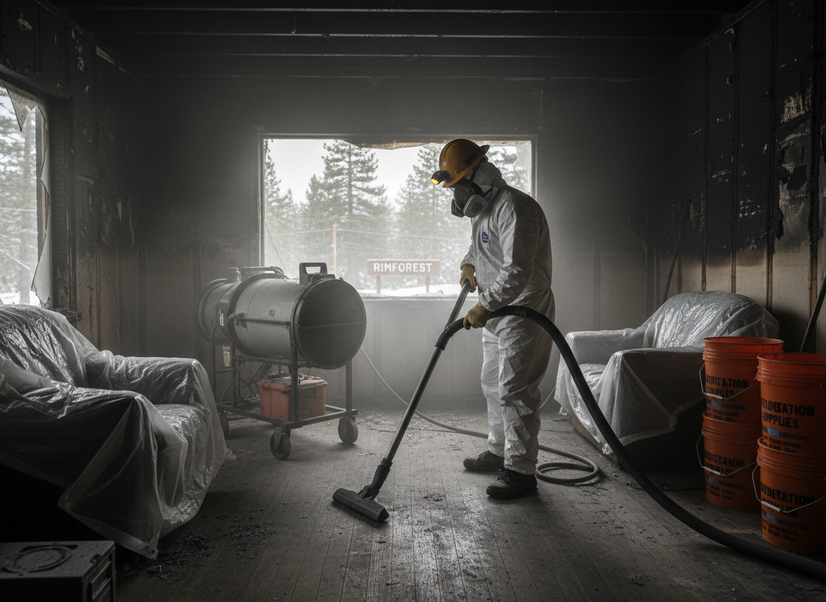 Fire Damage Restoration in San Bernardino